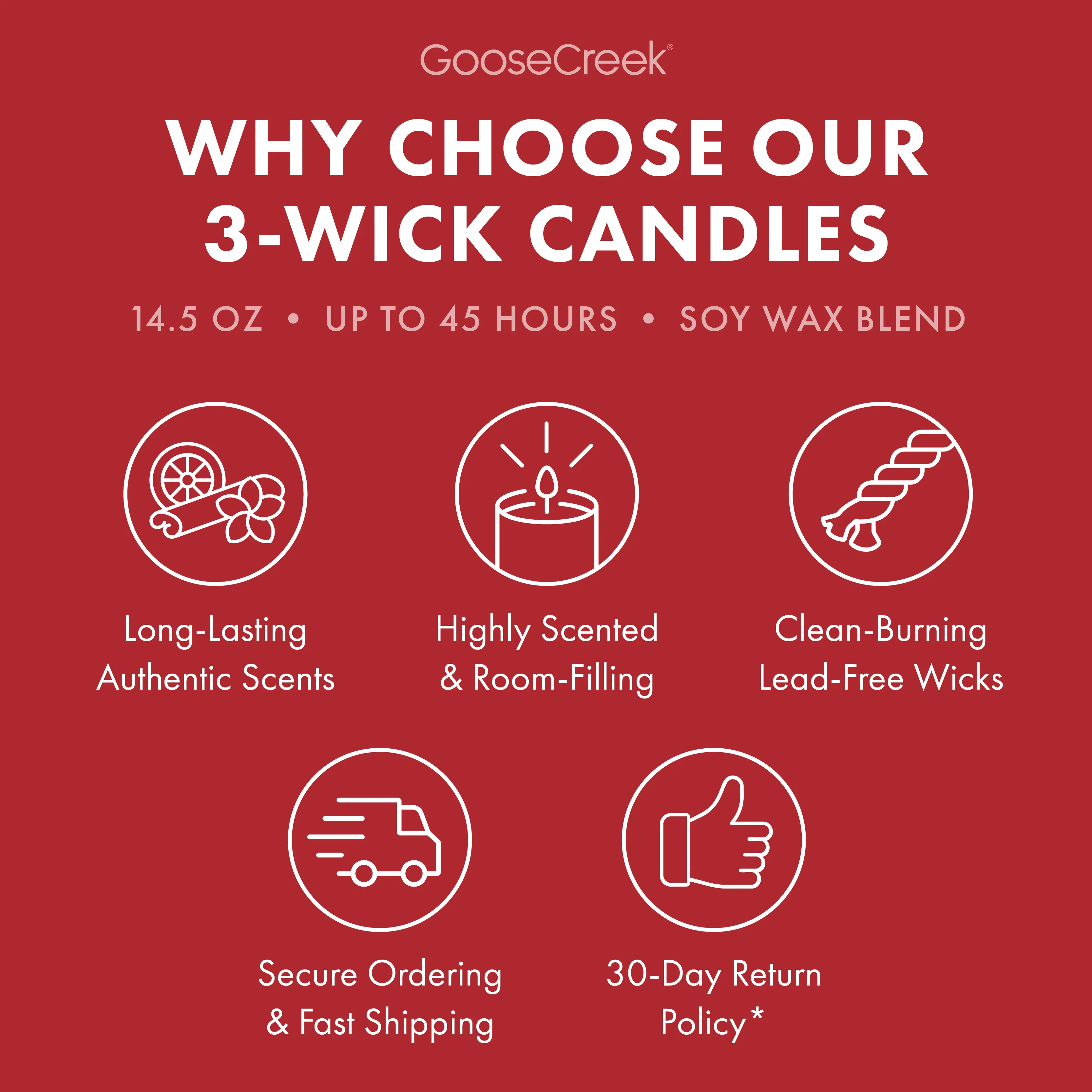 Apple Bourbon 3-Wick Candle - Image 4