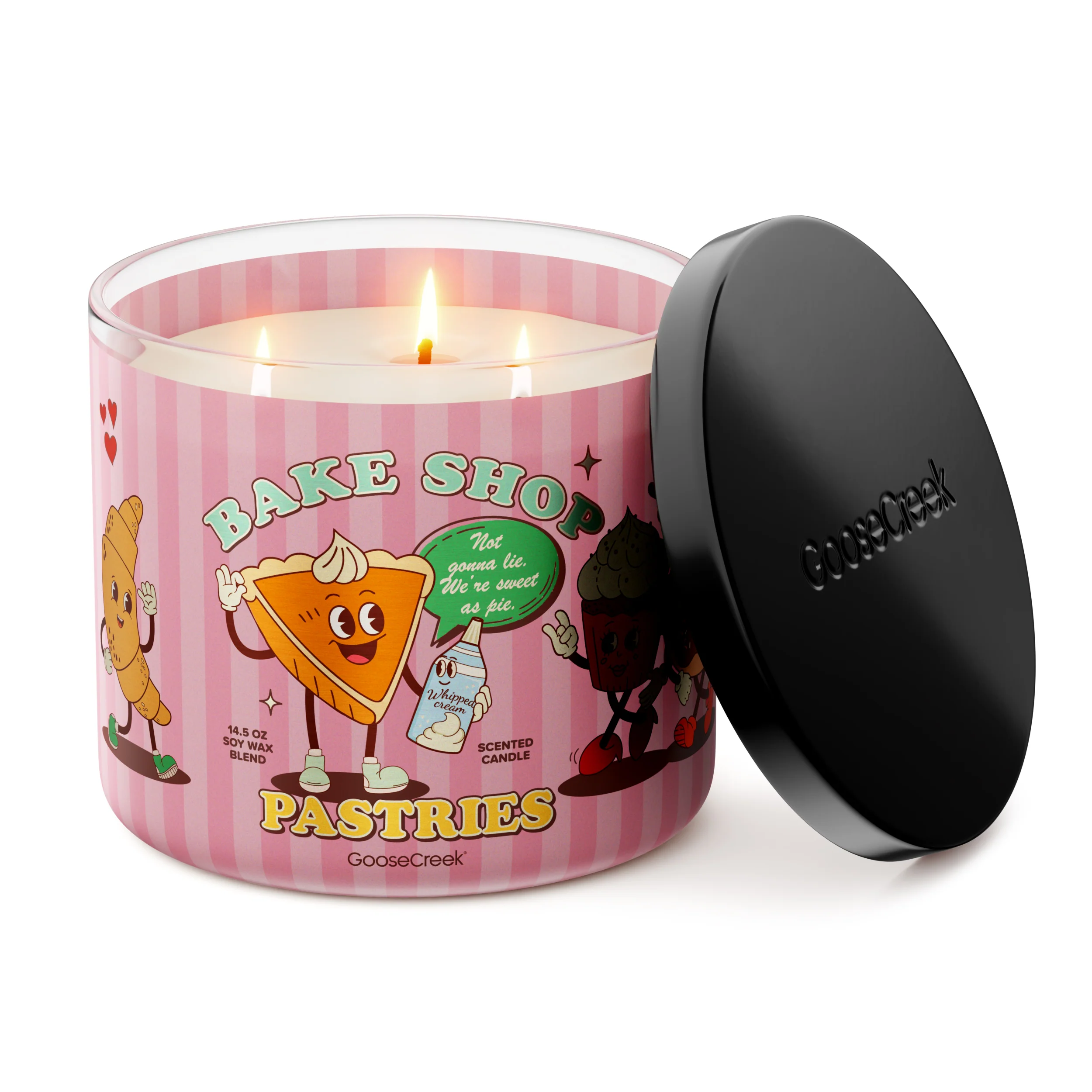 Bake Shop Pastries 3-Wick Candle - Image 3