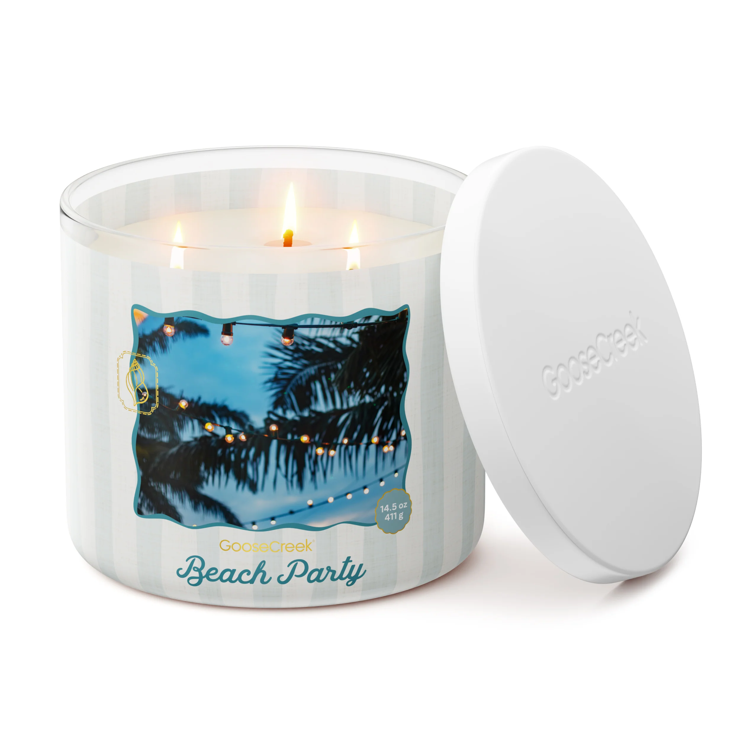 Beach Party 3-Wick Candle - Image 3