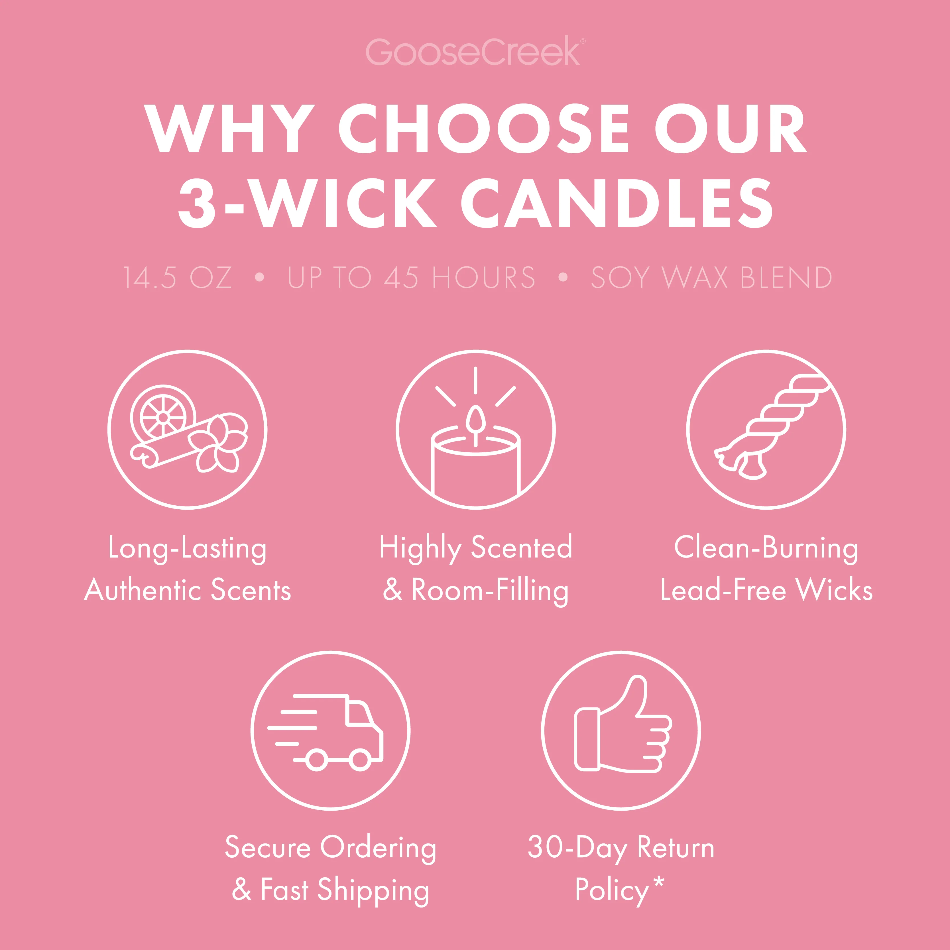 Black Cherry 3-Wick Candle - Image 4