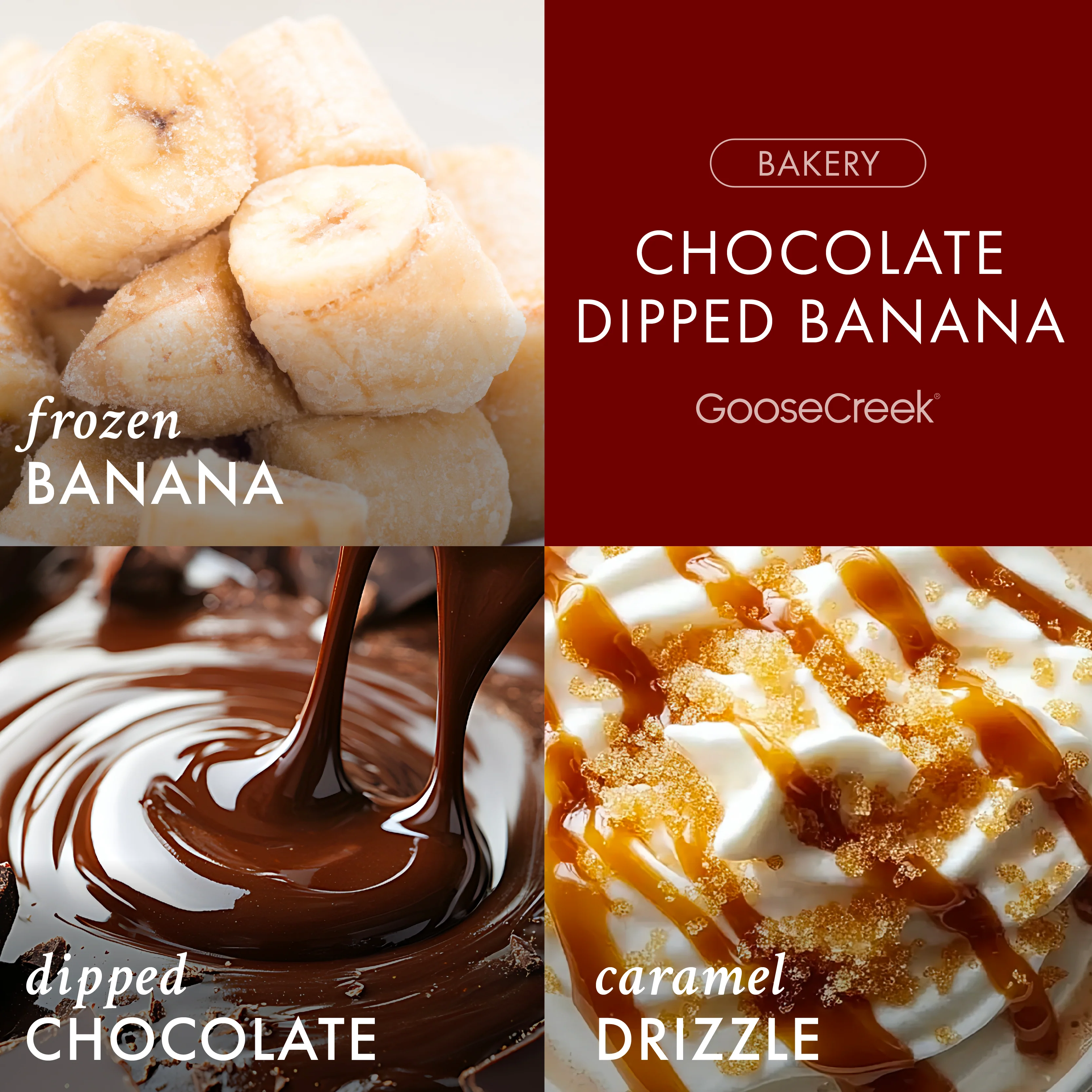 Chocolate Dipped Banana 3-Wick Candle - Image 2