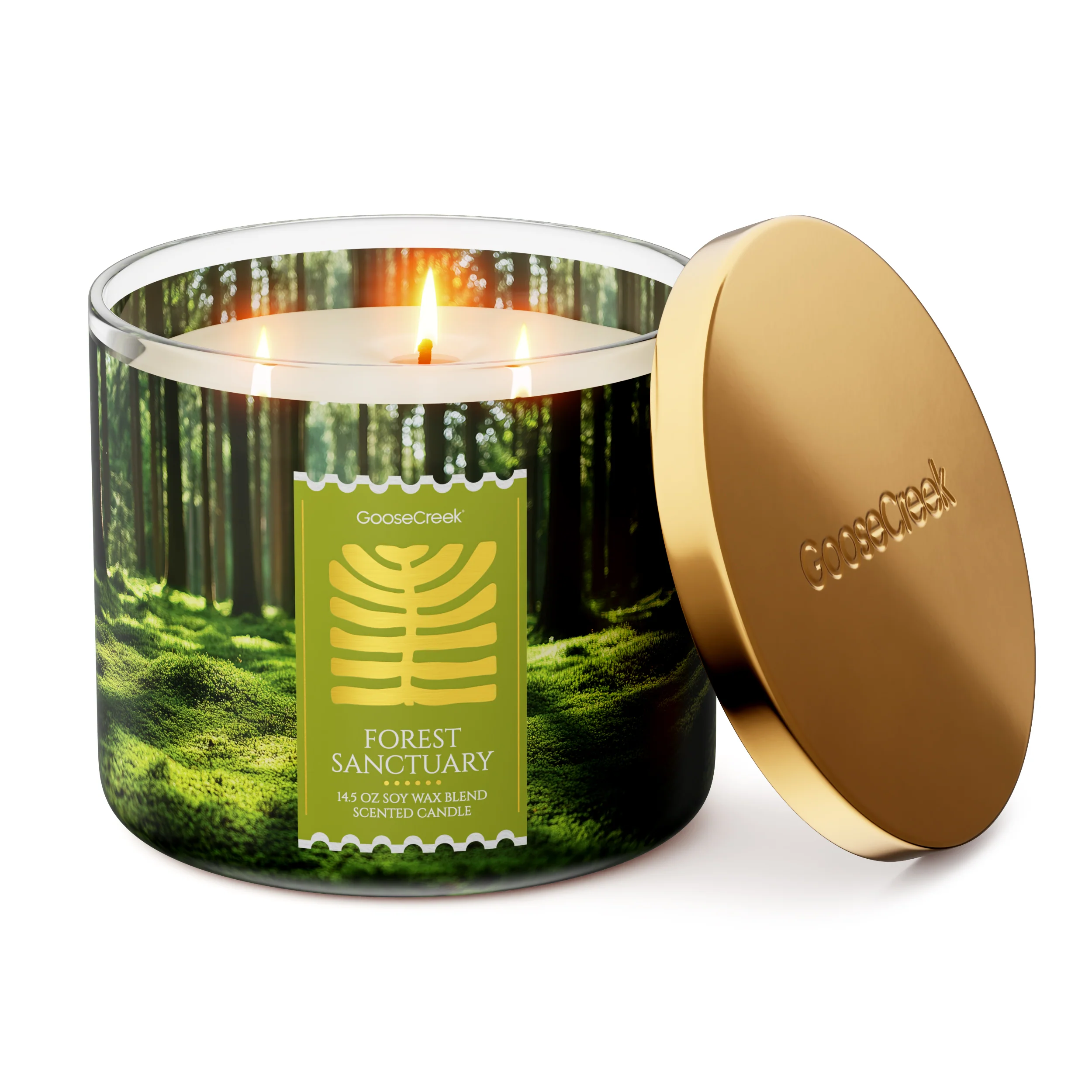 Forest Sanctuary 3-Wick Candle - Image 3