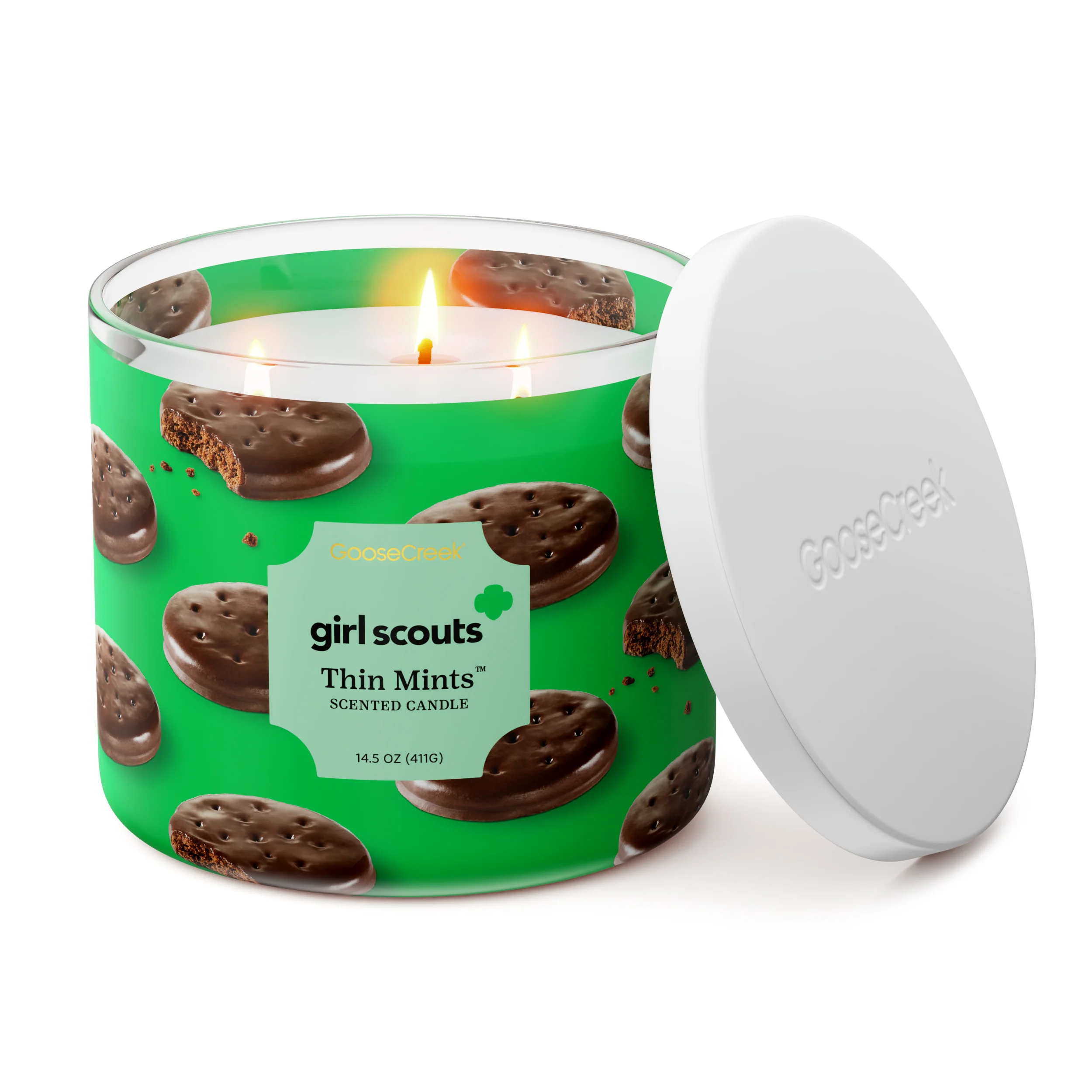 Girl Scout Thin Mint™ 3-Wick Candle - Image 3