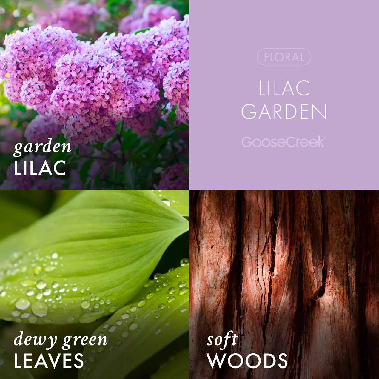 Lilac Garden 7oz Single Wick Candle - Image 2