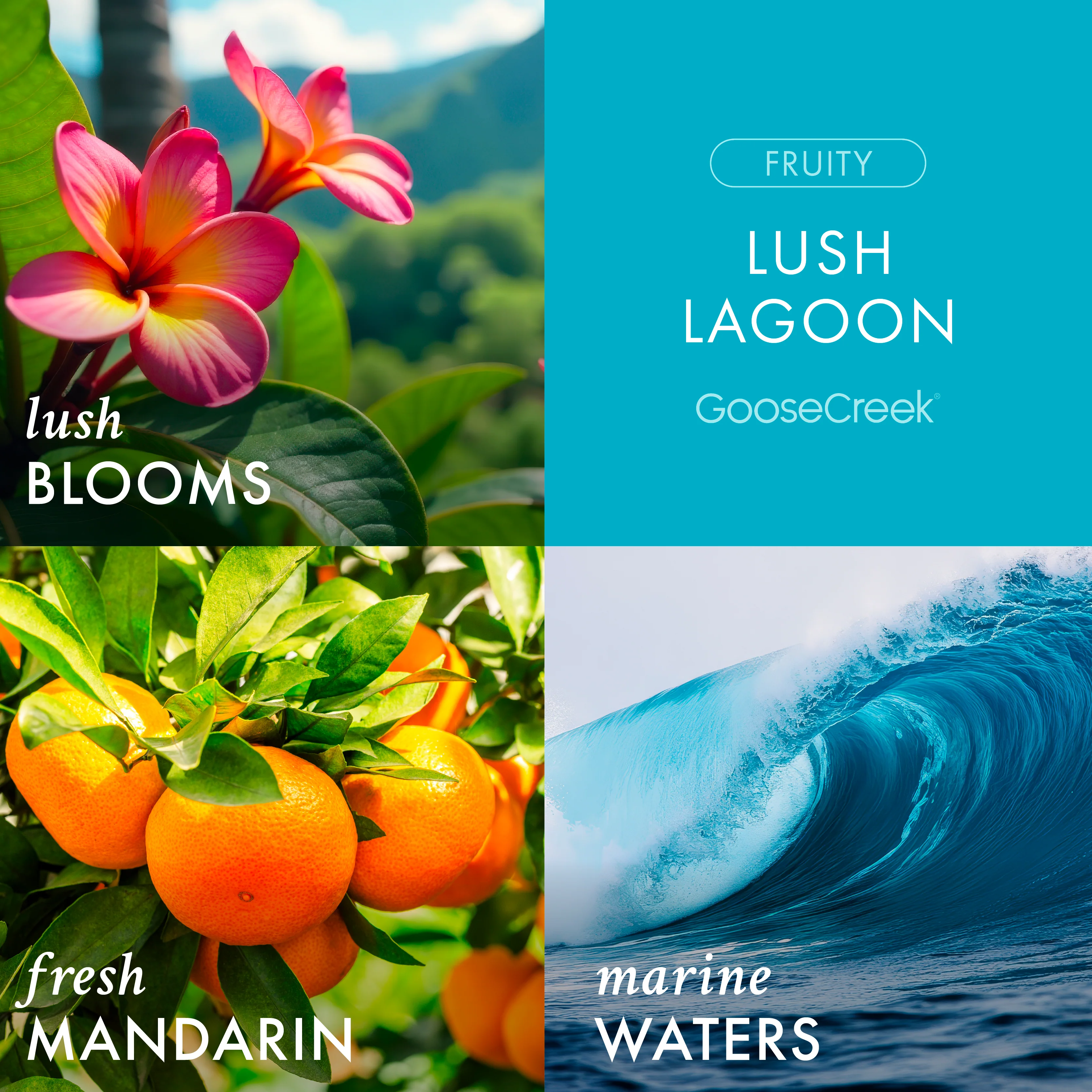 Lush Lagoon 3-Wick Candle - Image 2