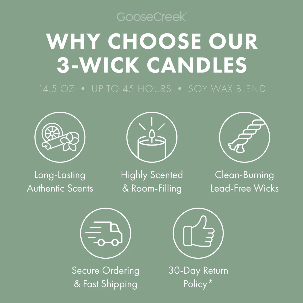 Minted Eucalyptus 3-Wick Candle - Image 4