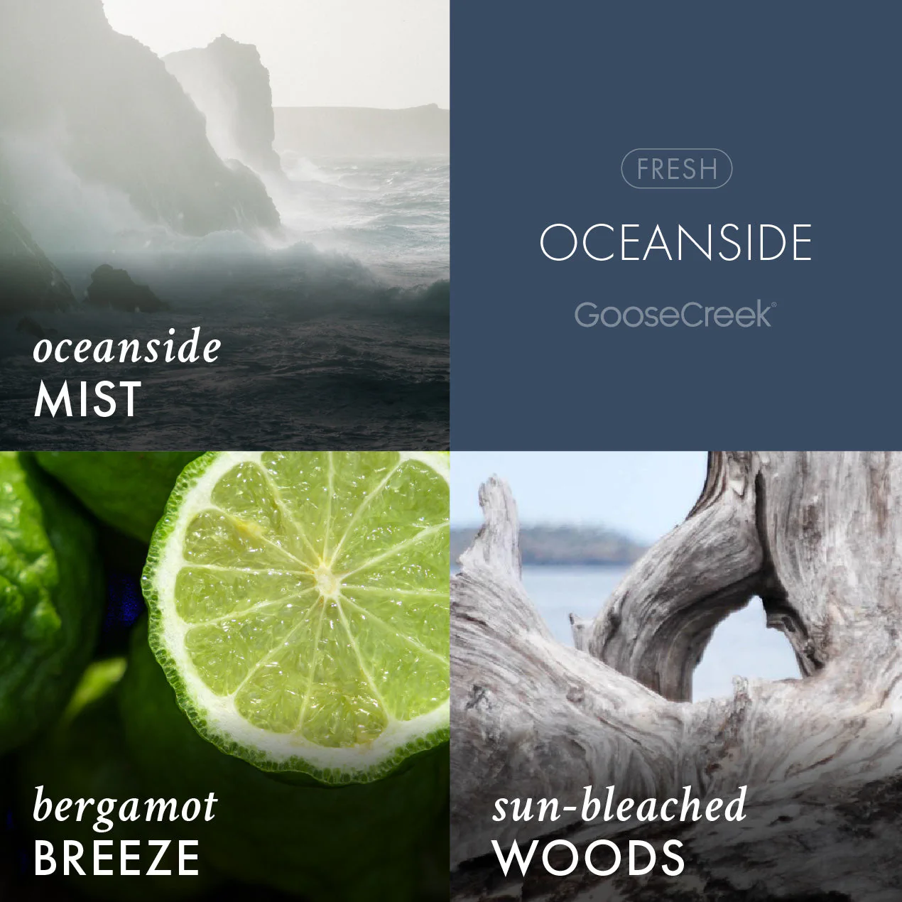 Oceanside 3-Wick Candle - Image 2