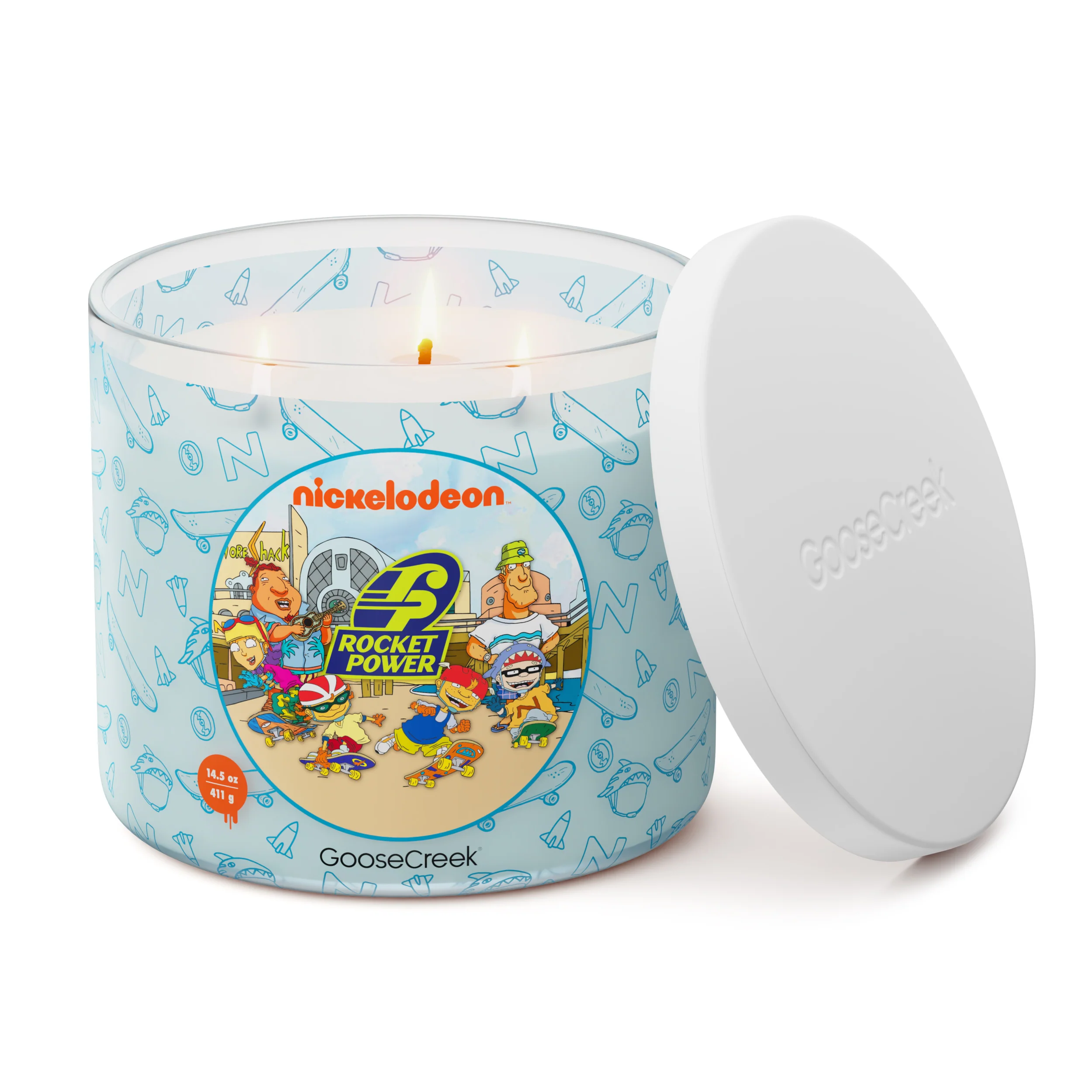 Rocket Power Nickelodeon 3-Wick Candle - Image 3