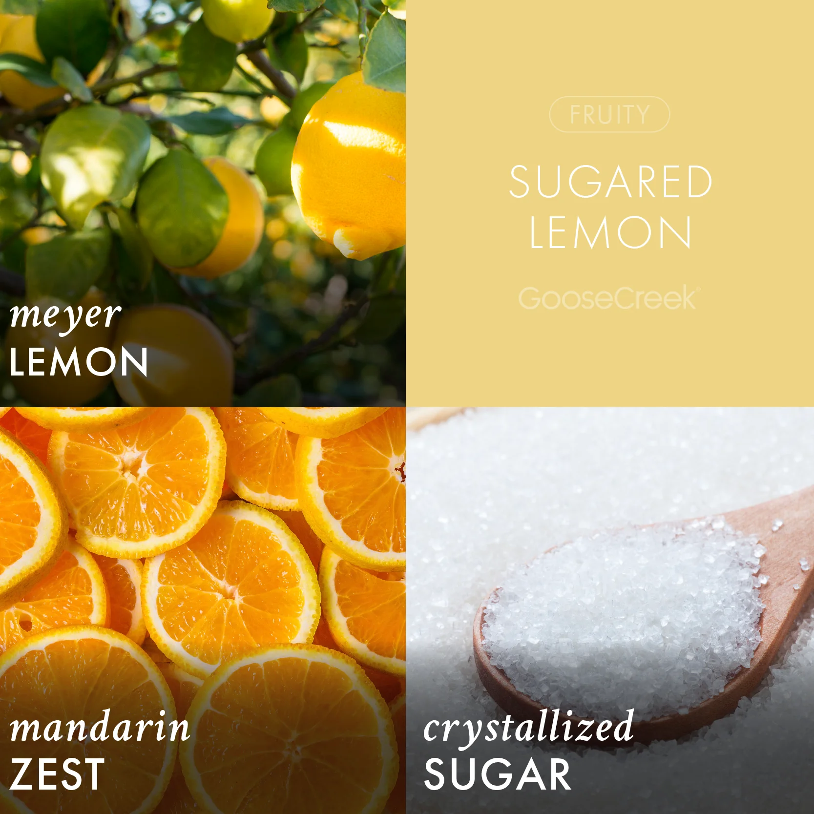 Sugared Lemon 3-Wick Candle - Image 2