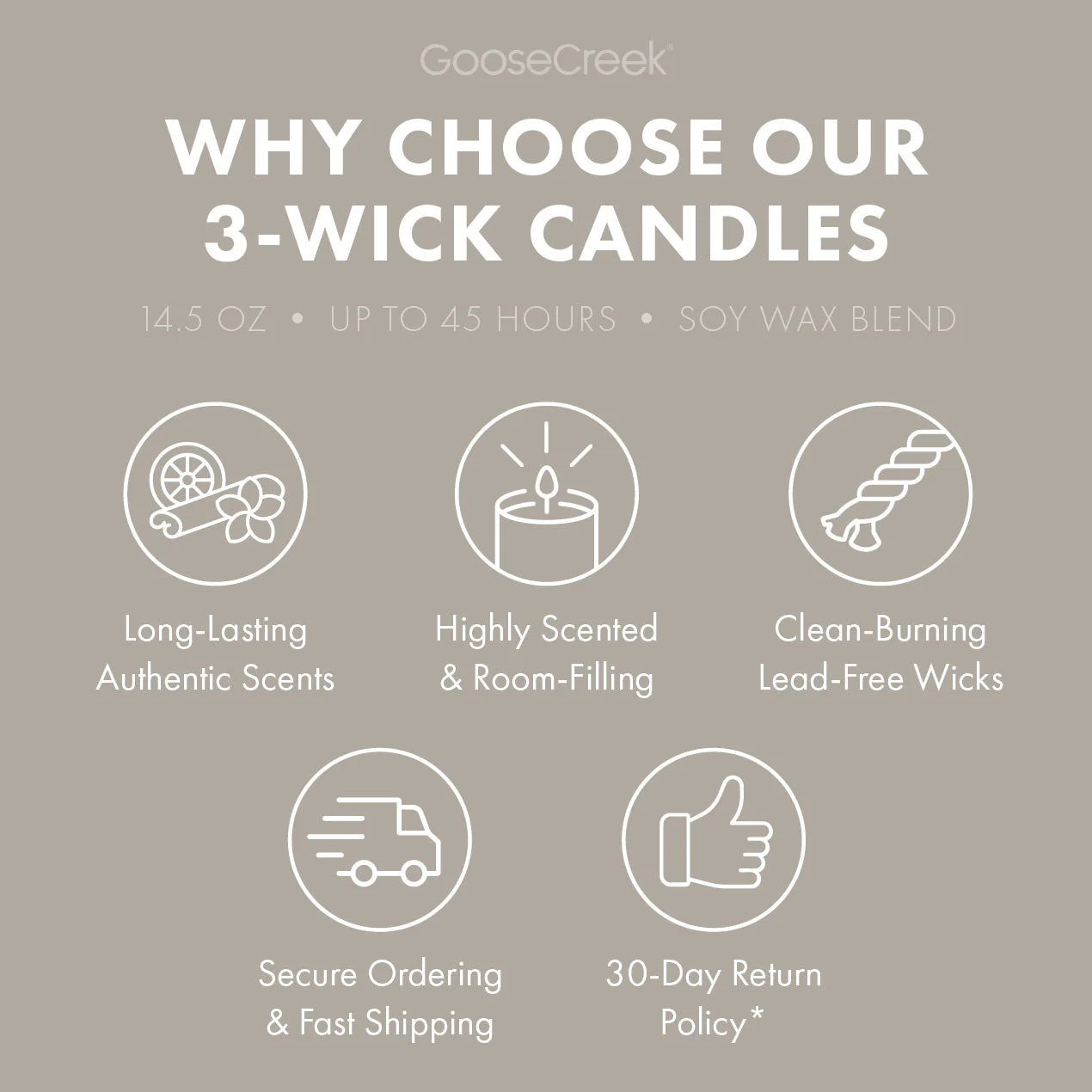 Teakwood 3-Wick Candle - Image 4