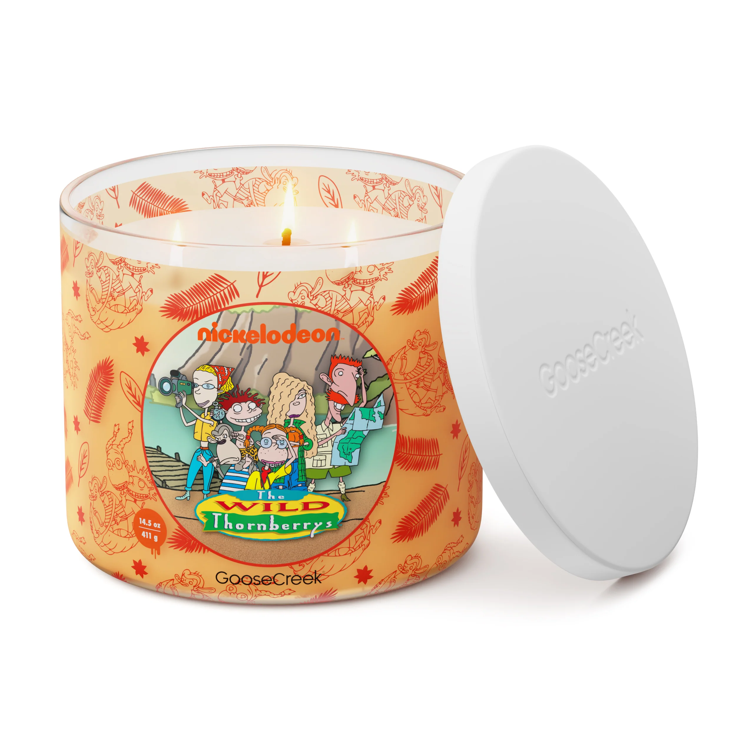 The Wild Thornberry's  Nickelodeon 3-Wick Candle - Image 3