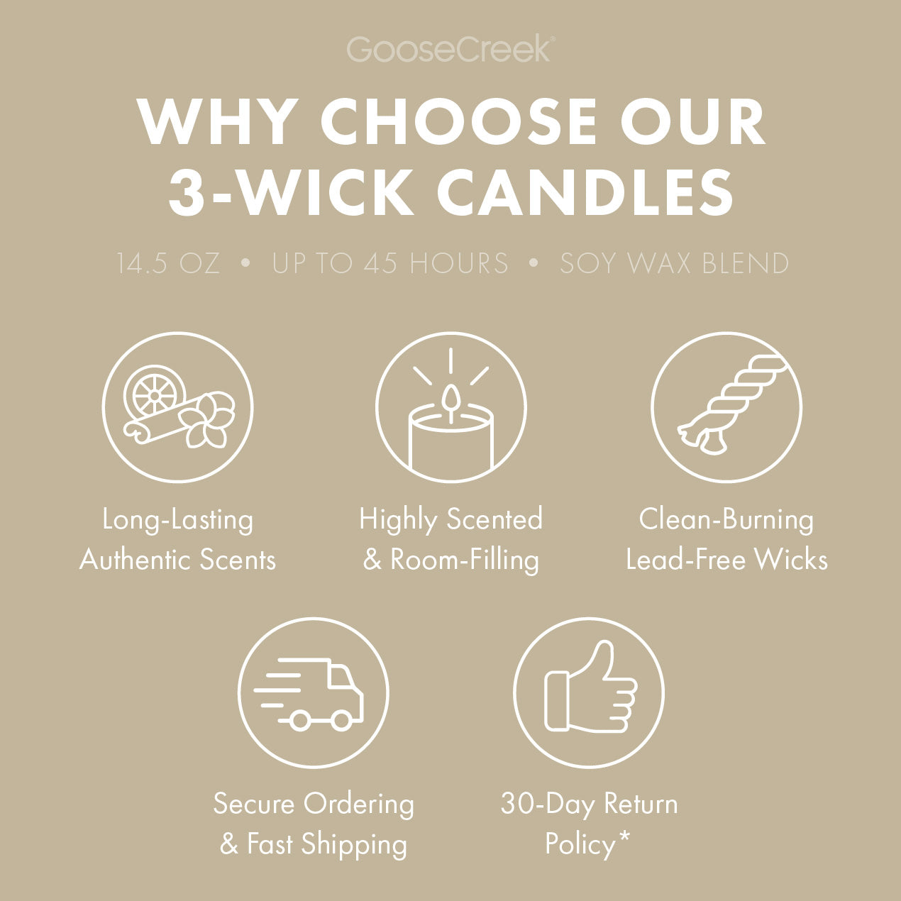 Vanilla Bean 3-Wick Candle - Image 4