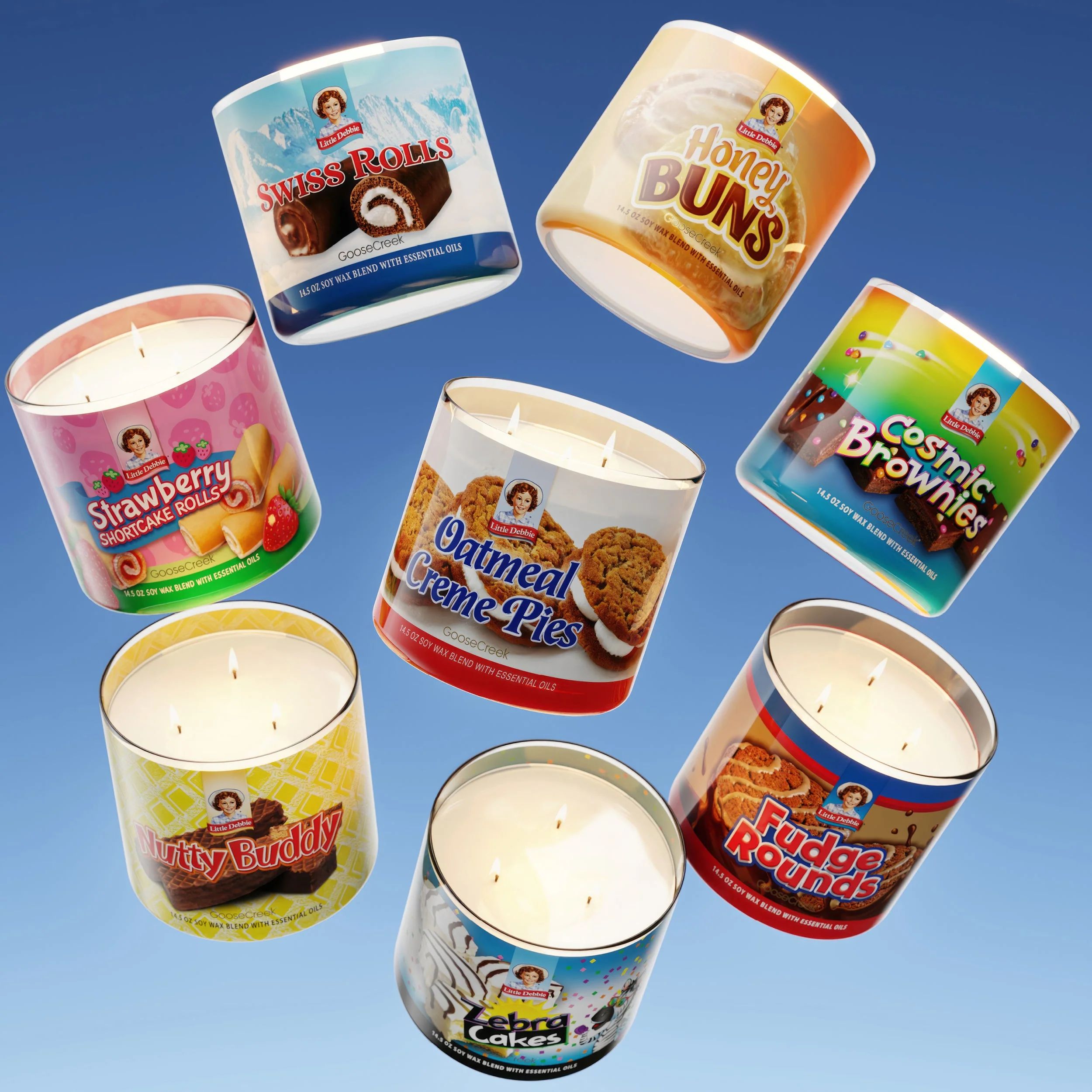 Zebra Cakes Little Debbie ™ 3-Wick Candle - Image 3